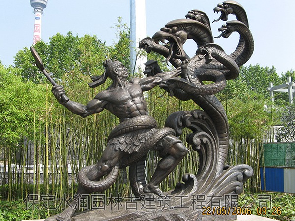 古建豐富多彩的雕塑裝飾